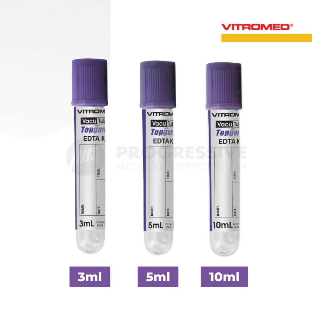 Vitromed Blood Collection Tube, EDTA K2 (100s)