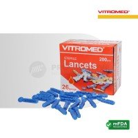 Vitromed Blood Lancet G26 Blue (Sold by box of 200s)