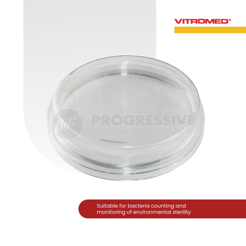 Vitromed Petri Dish 150mm, 10's