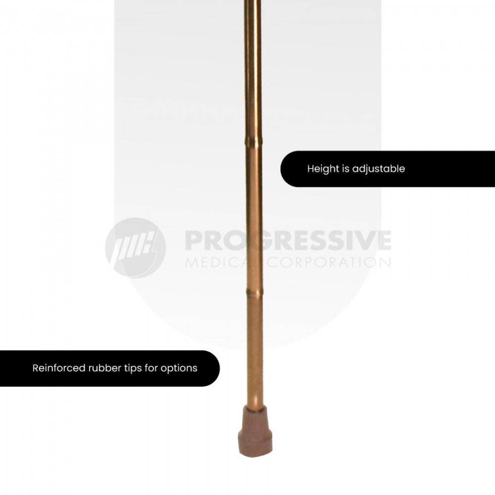 Foldable Walking Stick, Bronze