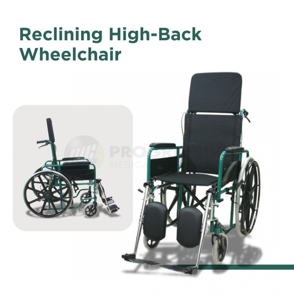Reclining High-Back Wheelchair