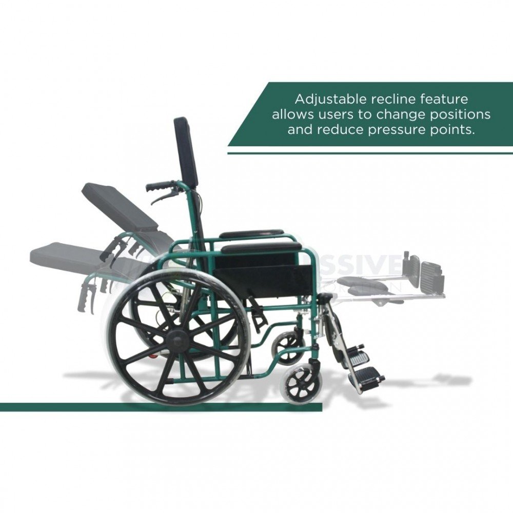 Reclining High-Back Wheelchair