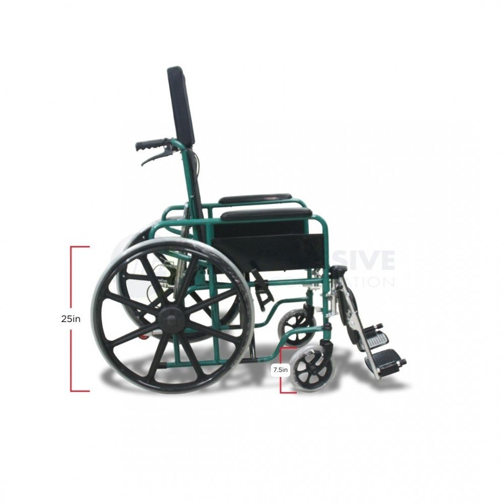 Reclining High-Back Wheelchair