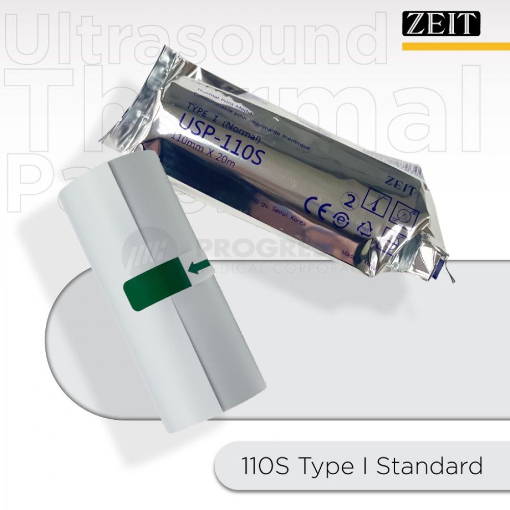 Zeit Ultrasound Thermal Paper USP-110S Type I Standard