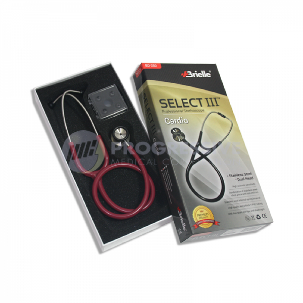 Brielle Professional Stethoscope, Select III Cardio Model