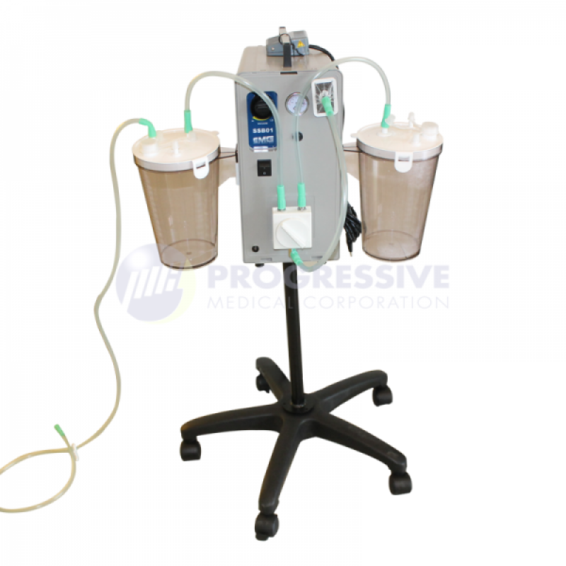 TMS T-520 Surgical Suction Machine with Stand 