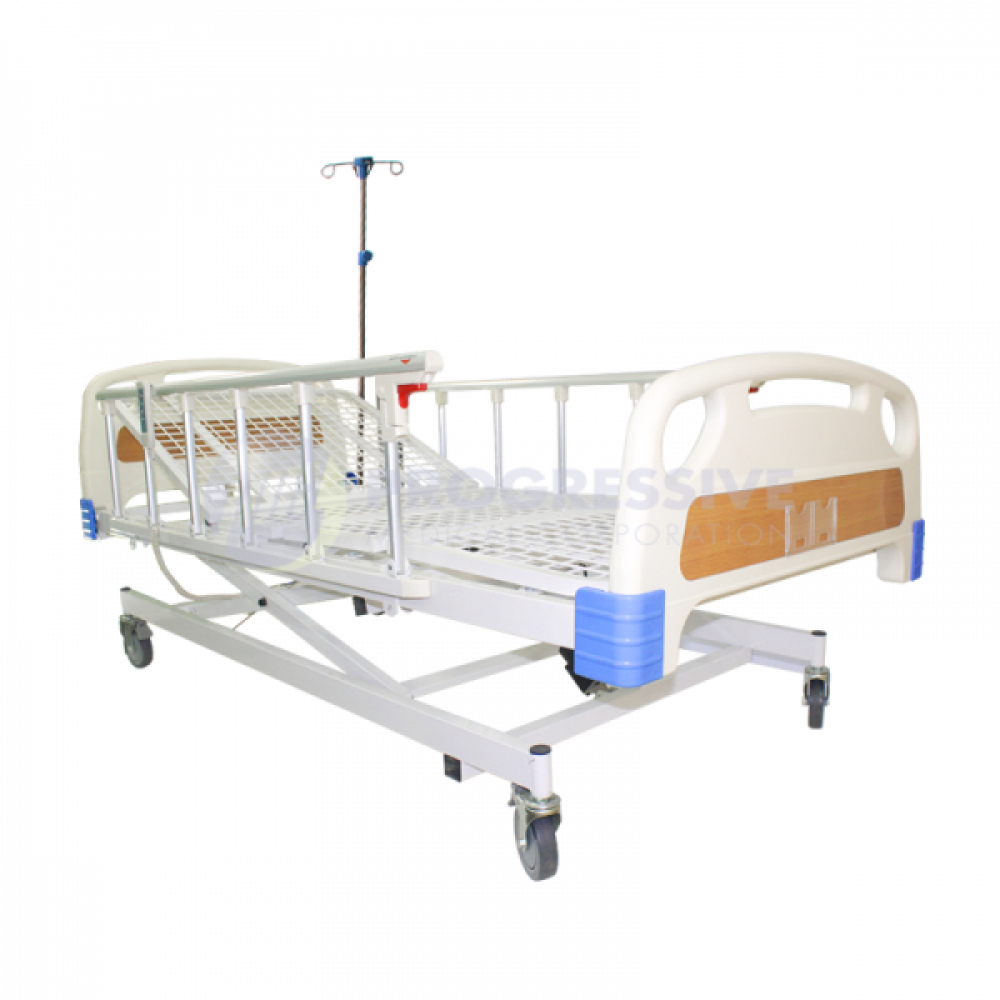 Electric Patient Bed w/ IV stand, 3 Function