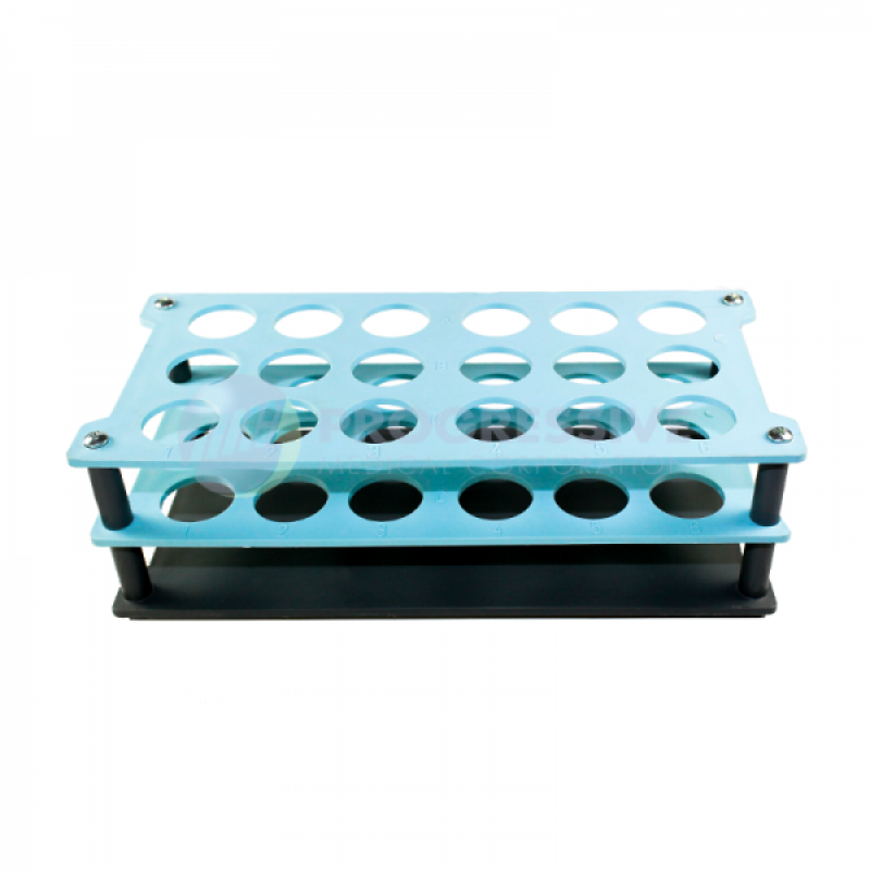 Test Tube Rack 18 placer 24mm