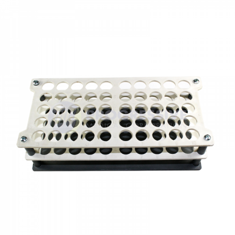 Test Tube Rack 50 placer 16mm