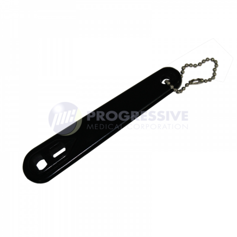 Aluminum Oxygen Cylinder Wrench with Chain