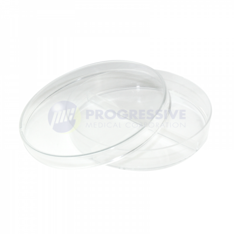 Vitromed Petri Dish with Triple Vent, 90mm, 10's