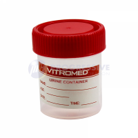 Vitromed Urine Container w/ Screw Cap, 60ml